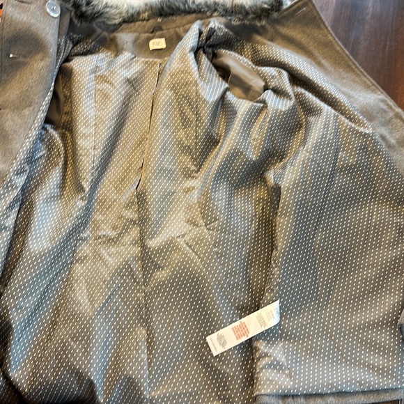 F&F Girls Grey Coat, Size 12-14 - Picture 3 of 4